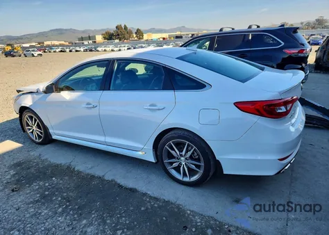 2017 Hyundai Sonata Sport z USA, uszkodzony, nr VIN 5NPE34AB4HH458854